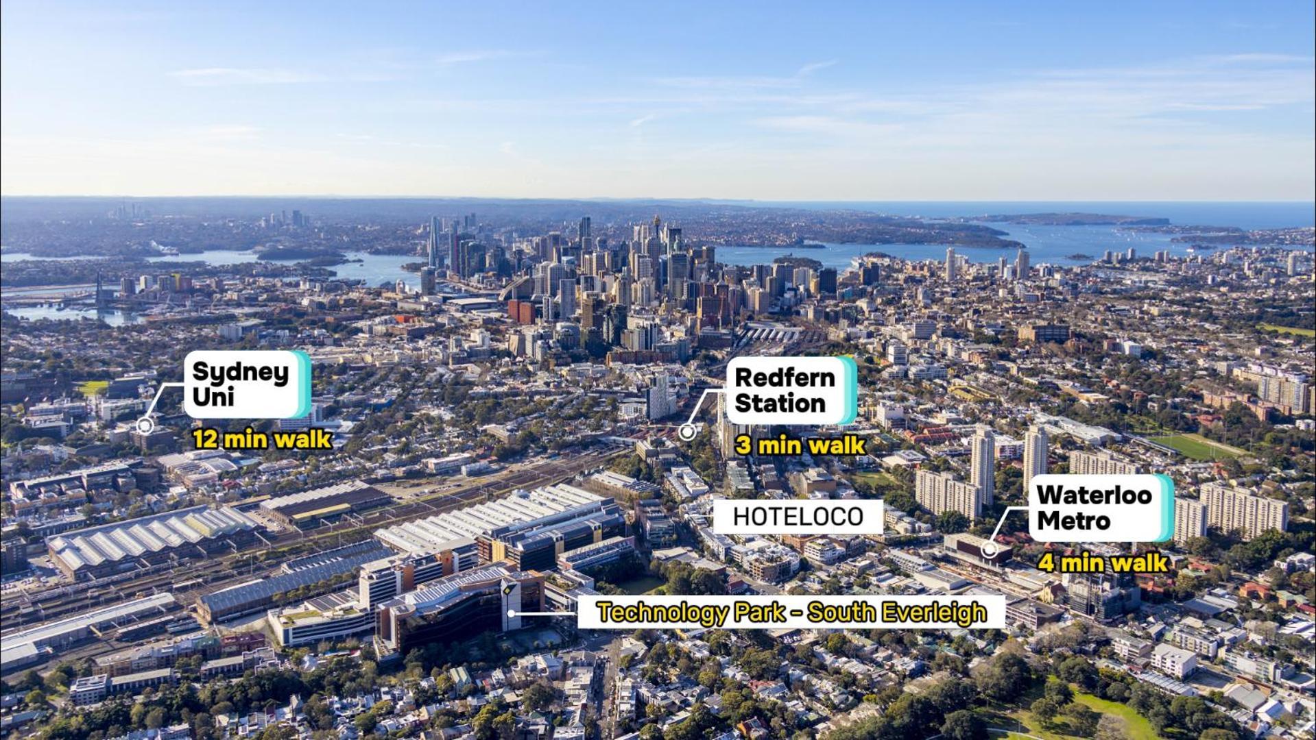 Hoteloco Sydney Bagian luar foto
